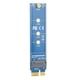 thumbnail image 3 of Tarjeta adaptadora NVME, lector de tarjetas de disco duro SSD, tarjeta de prueba PCI E 1X, accesorios de computadora para disco duro PCI E a NGFF M.2, 3 of 5