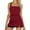 Red, variant on Women Vintage Tummy Control Two Piece Tankini Swimsuits Swimdress Swimwear Bathing Suits