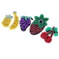 thumbnail image 4 of 5 unids set apliques de frutas Zulema Remiendo moldeado, 4 of 5