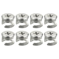 Cam Lock Nut for Furniture, 8 Pack 11.65x9.8mm Joint Connector Locking Nuts