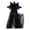 C, variant on Halloween Gothic Flower Garland Hairband Black Veil Headpiece Halloween Costume Accessory Party Cosplay Headwear Decoration Floral Crown Halloween Wedding Festival Photo Prop Use Set Item