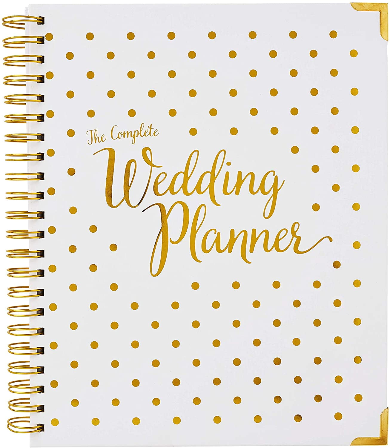 Your Perfect Day Wedding Planner, Undated Bridal Planning Diary, Gold