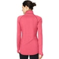 thumbnail image 2 of Hanes Sport Women's Quarter Zip Tunic Length Pullover, 2 of 4