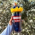 thumbnail image 3 of My Hero Academia Molded All Might Carnival Plastic Cup,  20 oz, 3 of 7