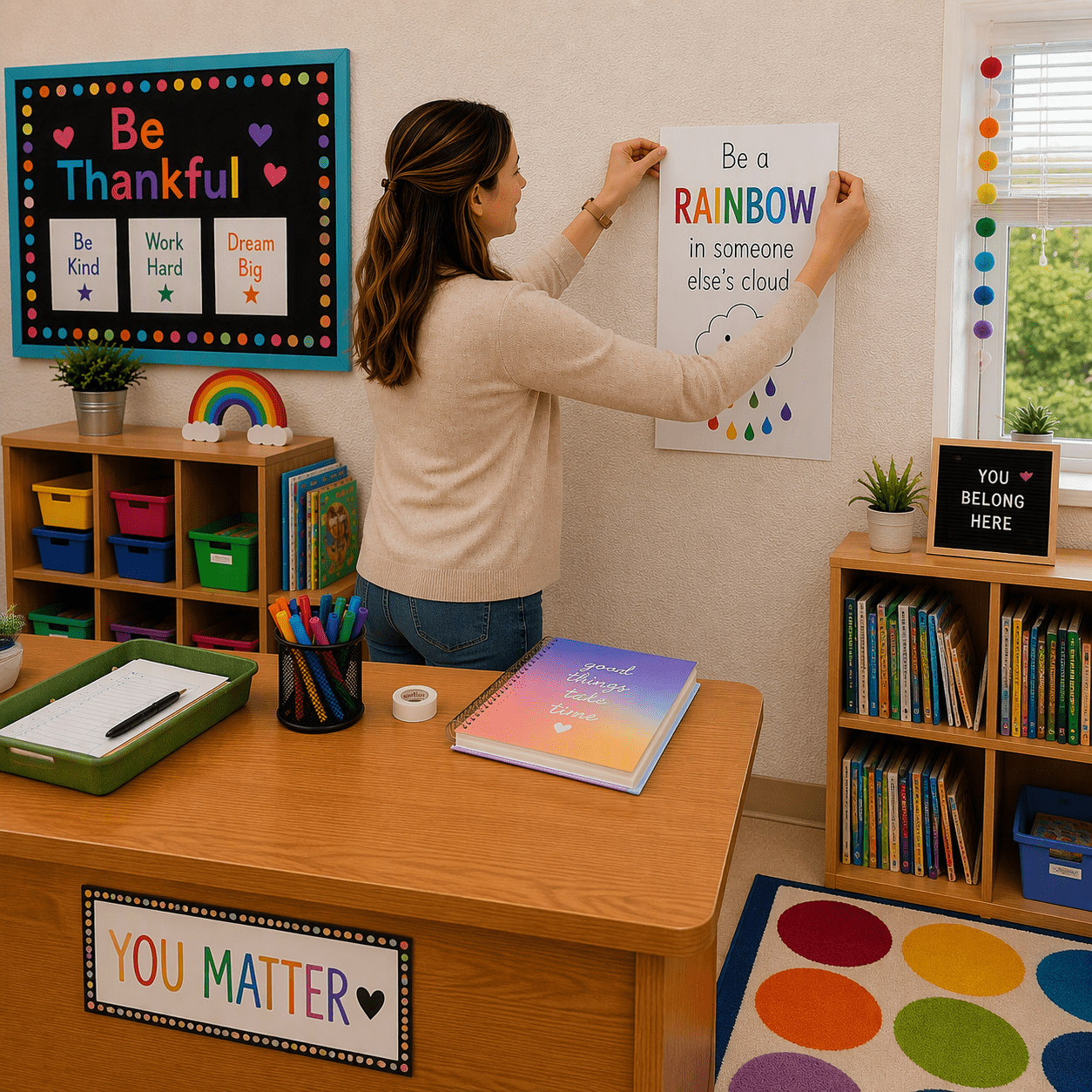 Mavalus Double-Sided Poster Tape, 1 in. x 9 yd.