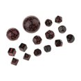 thumbnail image 1 of Langgg 15 Pcs dés Acryliques Multi Côtés pour Jeu de Rôle Rouge, 1 of 5