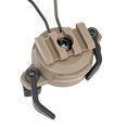 thumbnail image 3 of Soporte de montaje para auriculares Soporte de auriculares con rotación de 360 ​​grados para riel de casco de 19-21 mm, 3 of 9