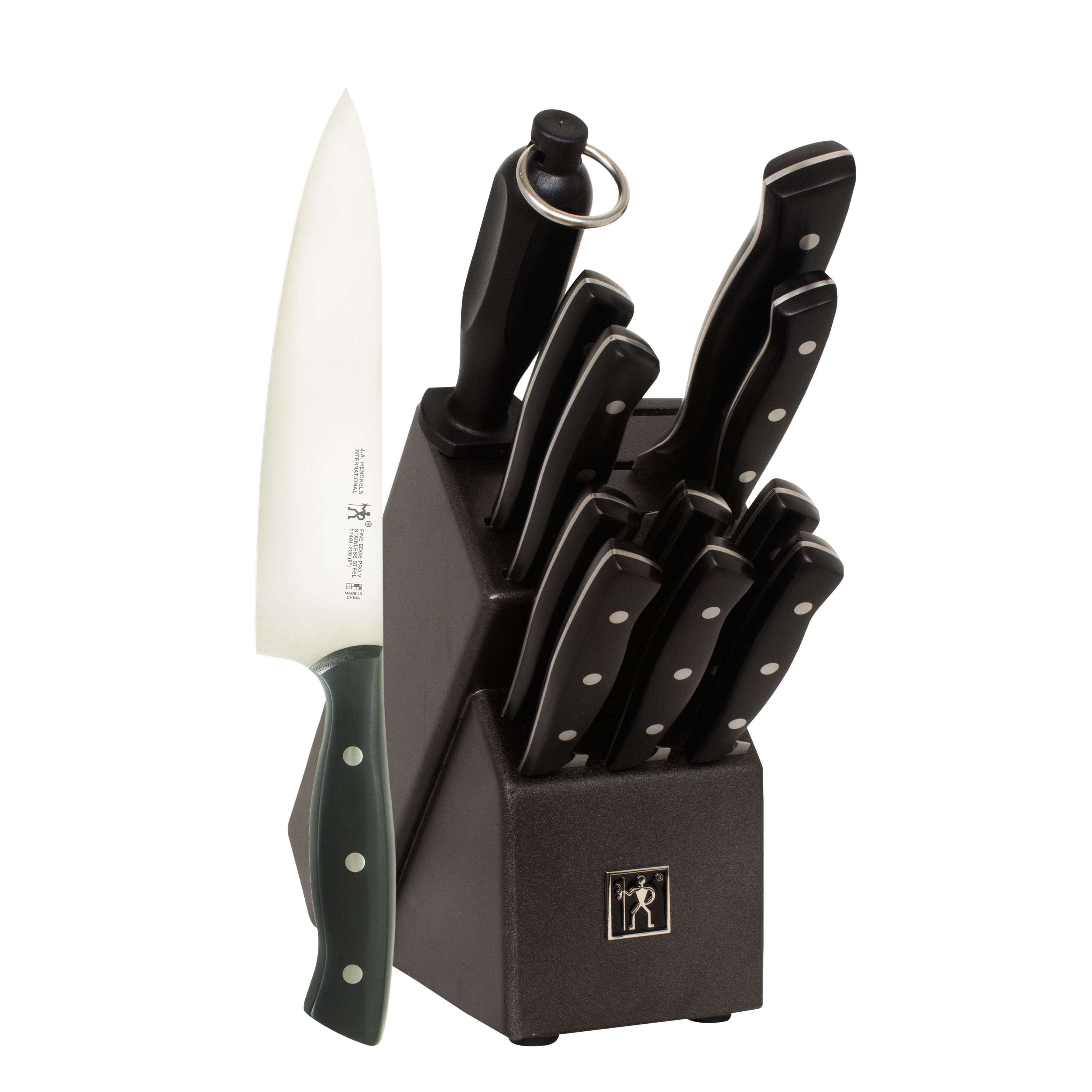 HENCKELS FINE EDGE PRO 'V' 13 Piece Block Set Walmart Canada