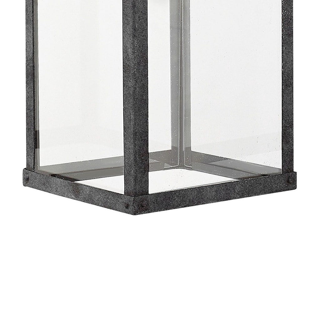 1 Light Medium Outdoor Wall Lantern in Transitional Style 6.5 inches Wide By 22 inches High-Oil Rubbed Bronze Finish-Led Lamping Type Bailey Street
