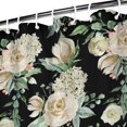 thumbnail image 4 of Waterproof Pioneer Shower Curtain 36x72 Inch Polyester Unique Colorful Floral Shower Curtain for Bathroom Hotel Home Decor with 7 Plastic Hooks, 4 of 5