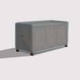thumbnail image 5 of COVERS&ALL Patio Deck Box Cover - Heavy Duty 18 Oz Waterproof Outdoor Yard Cushion Storage Box Protection 100% Weather Resistant with Air Pockets and Drawstring. (63” W X 30”D x 28”H, Grey), 5 of 7