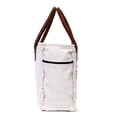 thumbnail image 4 of Bolso Hobo CREATIVE LEATHER ART Sel De Mer, lona para mujer, 4 of 7