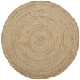 thumbnail image 2 of SAFAVIEH Natural Fiber Cebrail Braided Jute Area Rug, Natural, 7' x 7' Round, 2 of 2