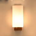 thumbnail image 1 of Simpe Scandinavian Style Wooden Wall Lamp Bedside Wall Sconce for Living Room Staircase Corridor, 1 of 4