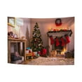 thumbnail image 1 of Panxico Tapestries Christmas Background Fabric Studio Shot Christmas Pattern Photography Background Blanket K, 1 of 9