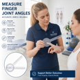 thumbnail image 3 of Round head measuring ruler Math Tool Manipulative Protractor Ruler, 3 of 8