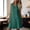 Dark Green, variant on Women's Wrinkle Free Dresses for 2026 Casual V Neck Sleeveless Split Wrinkle-Free Mini Dress Beach Vacation Short Sundress White XXL