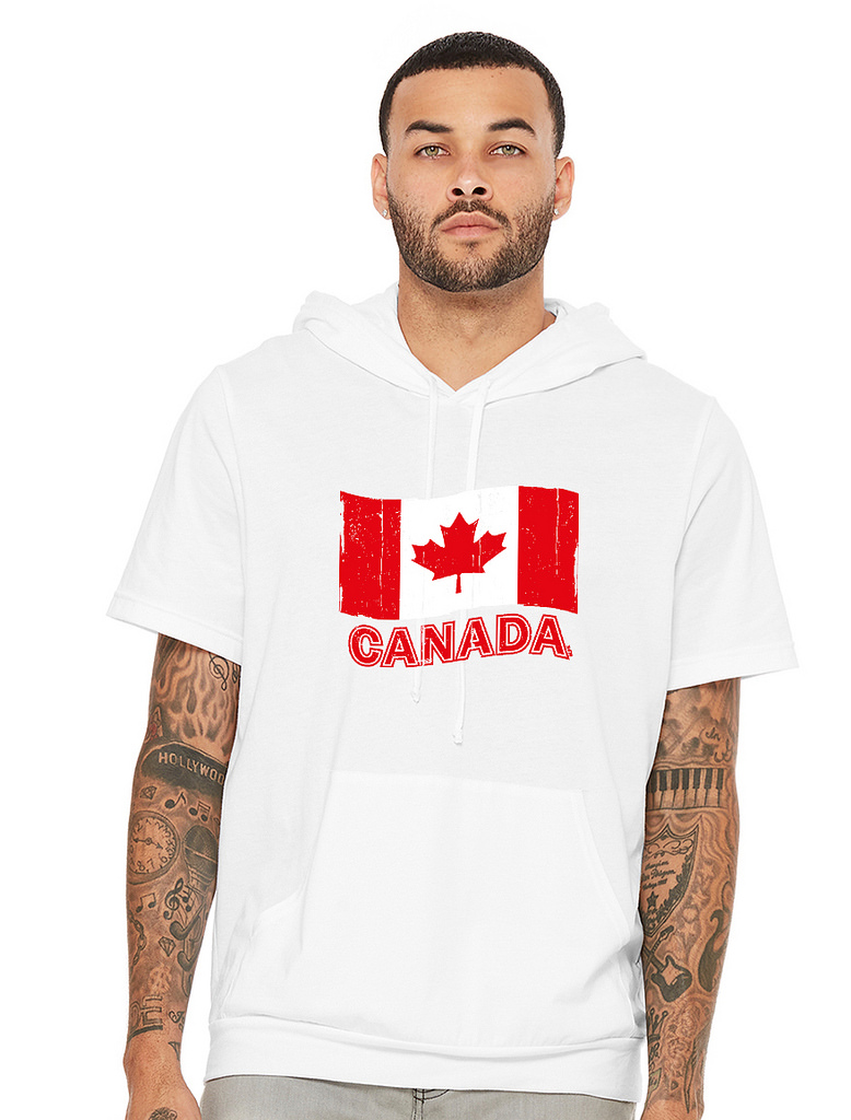 short sleeve hoodie canada