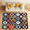 Multicolour 4, variant on CURLYOOT Snowflake Geometric Area Rugs for Living Room Bedroom, 4' 10" x 6' 8" Washable Rug, Ethnic Stripes Floor Carpet with Non Slip Backing for Dining Room Indoor