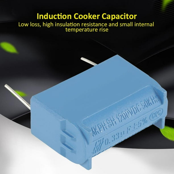 LYUMO 10Pcs Induction Cooker Capacitor Radial Lead Capacitor 0.33uF