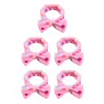 thumbnail image 2 of Jumpingount Diadema con nudo de lazo, banda elástica para la cabeza, diadema para de cara, punto rosa colorido Type2 NO2, 2 of 6