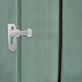 thumbnail image 4 of HONMEET 1Set Silver Galvanized Iron Trailer Gate Spring Latch Heavy Duty Application for Transportation, 4 of 8