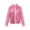 Pink, variant on iiniim Boys Sparkle Sequins Long Sleeve Button Down Shirt Latin Jazz Dance Stage Performance Red-A 10-12