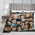 thumbnail image 6 of Josh Hutcherson Photo Collage Blanket, Super Soft Cozy Flannel Blanket, Washable Lightweight Plush Blanket for Home Living Room, Couch, Office, Unisex Travel Home Decor Blanket Gift 50"x60", 6 of 6