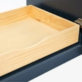 thumbnail image 6 of Ariel Taylor 43 In. Left Offset Rectangle Sink Vanity With Carrara White Marble Countertop In Midnight Blue, 6 of 11