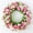 Pink+White, variant on Spring Tulips Flowers Floral Wreaths for Front Door Artificial Handmade Mixed Flowers Wreath for Any Room Wreath Indoor Outdoor Decorations Window Wall Party Home Porch Farmhouse Decor