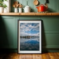 thumbnail image 6 of Moosehead Lake, Greenville - Greenville Maine Photography Landscape Autumn Scenic Nature Water Black Framed Wall Art Print 5 x 7 inches, 6 of 8