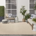 thumbnail image 4 of Nourison Tulum 9' x 12' Cream Outdoor Rug, 4 of 11