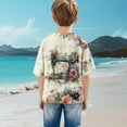thumbnail image 6 of Spazoro Toddler Girls T-shirts, Summer Casual Crewneck Floral Print Short Sleeve Tops Tee Multicolor Size 9 T, 6 of 9