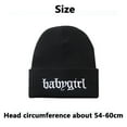 thumbnail image 4 of Unisex Hip hop cold cap Warm hood Beanie Wool cap Babygirl Knitted hat Winter 5, 4 of 7