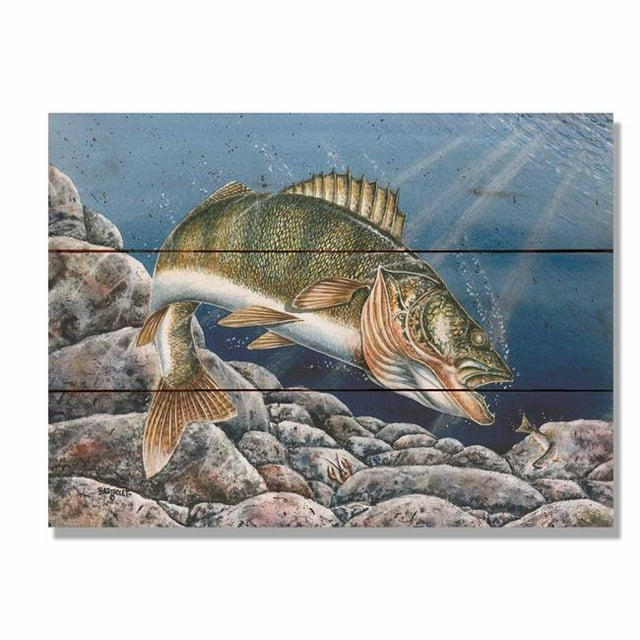 Day Dream DBWA1511 15 x 11 in. Bartholets Walleye Wall Art
