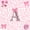Pink Black A, variant on Erosebridal Pink Leopard Print Black Out Curtains For Girls,Cute Cheetah Letter U Initial Curtains Pack of 2 (42x63 Each)