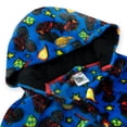 thumbnail image 4 of Blaze and the Monster Machines Dressing Gown Blue Sizes 3T-10, 4 of 7