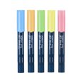 thumbnail image 2 of [Dong-A] Jet Stick Oval Highlighter Crayon Markers, 5 Colors, 2 of 4