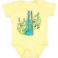 thumbnail image 3 of Inktastic Violin with Musical Notes and Swirls Boys or Girls Baby Bodysuit, 3 of 5