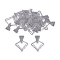 thumbnail image 1 of 100Pcs Plasterboard Plugs Screws Plasterboard Cavity Plug Dowel Hardness Drywall Gray, 1 of 9