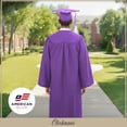 thumbnail image 3 of Unisex Matte Graduation Cap Gown Tassel Package, High School and University, 3 of 8