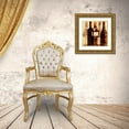 thumbnail image 3 of Saunders, Alonzo 26x26 Gold Ornate Wood Framed with Double Matting Museum Art Print Titled - Smokey Wine IV, 3 of 4