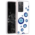 thumbnail image 1 of TalkingCase Slim Phone Case for Samsung Galaxy S21 Ultra 5G, S30 Ultra, (Not S21,S21+), Turkish Nazar Print, Lightweight,Flexible,Soft, USA, 1 of 7