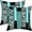 Multi 41, variant on Red Grey Black Geometric Plaid Reversible Throw Pillow Covers 20 x 20-Inch Geometry Pillow Covers Home Decor for Stripe Line Square Cushion Covers Set of 2 Modern Art