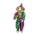 thumbnail image 4 of Muñeca arlequín, decoración de Halloween, con cabeza y de , colección para mesa de fiesta en casa, regalo de cumpleaños, 4 of 8