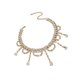 thumbnail image 5 of Collar colgante Salvador de moda accesorios de vestido elegante para cumpleaños niñas mujeres Dorado, 5 of 10