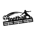 thumbnail image 2 of Organizador de hierro para colgar medallas, soporte para colgar medallas de gimnasia de carreras Fútbol americano, 2 of 8