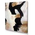thumbnail image 3 of DESIGN ART Designart "Glam Collage II" Modern & Contemporary Premium Canvas Wall Art - Black 24 in. wide x 32 in. high, 3 of 5