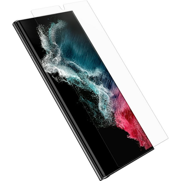 OtterBox Alpha Flex Antimicrobial Screen Protector for Samsung Galaxy S22 Ultra - Clear