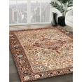thumbnail image 2 of Ahgly Company Indoor Rectangle Traditional Brown Persian Area Rugs, 6' x 9', 2 of 6